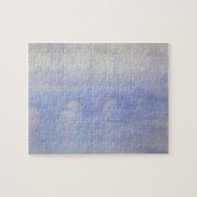 Waterloo Bridge, Effect of Mist by Claude Monet Jigsaw Puzzles