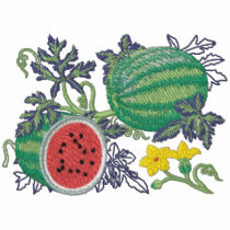 Watermelon Botanical Fruit and Floral