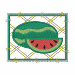 Watermelon embroidered shirts