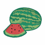 Watermelon embroidered shirts