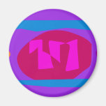 Watermelon Purple Refrigerator Magnet