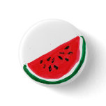 Watermelon Slice Button