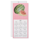 Watermelon Telephone and Calender card rack cards