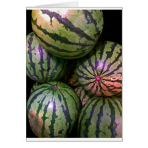 Watermelons Greeting Card