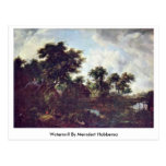 Watermill By Meindert Hobbema Post Cards
