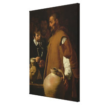 Waterseller of Seville, c.1620 Canvas Print