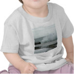 Wave Breaking On Pier t-shirts