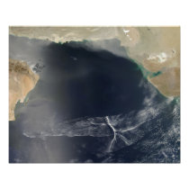 Wave clouds over the Arabian Sea