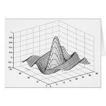 Wave Function Greeting Cards