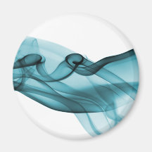 Wave of Blue Fridge Magnet