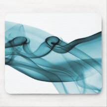 Wave of Blue Mousepads