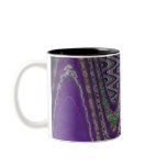 wave purple coffee mug