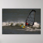 Wave sailor at Punta San Carlos, Baja, Mexico posters