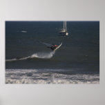 Wave sailor at Punta San Carlos, Baja, Mexico posters