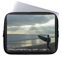Wave Surfer Electronics Bag Laptop Computer Sleeves