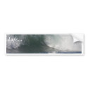 Waves And Surfers Near The Jetty In Ocean Beach bumper stickers