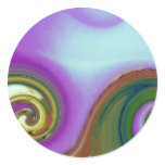 waves ~ art for Multiple Sclerosis MS Stickers