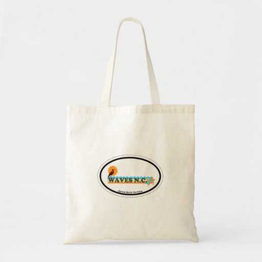 Waves. Canvas Bags