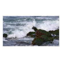 Waves crashing - La Jolla, California Photograph