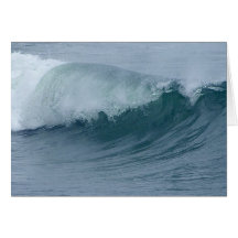 Waves Greeting Card