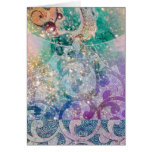 WAVES / MAGIC BUTTERFLY PLANT GREETING CARD