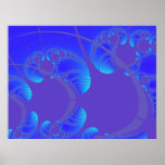 Waves of Angel Fish ~ Abstract Art Print