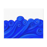 Waves Post Card