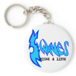waves, RIDE 4 LIFE! keychains