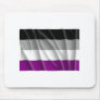 Waving asexual pride flag