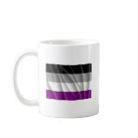 Waving asexual pride flag mug
