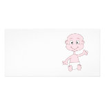 Waving Cute Baby. Photo Cards