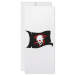 Waving Flag Jolly Roger #3 rack cards