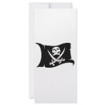 Waving Flag-Pirate Icon #10 Customized Rack Card