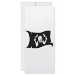 Waving Flag-Pirate Icon #3 Rack Cards