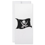 Waving Flag-Pirate Icon #6 Rack Card Design