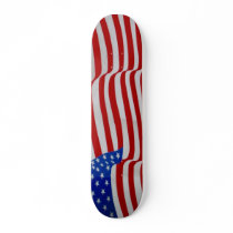 waving flag skateboard