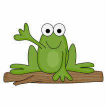 waving froggy frog photo sculptures