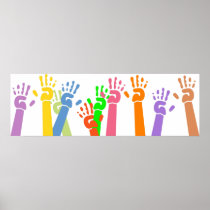 Waving Hands posters