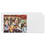 Waving Hi From the Merry-Go-Round rack cards