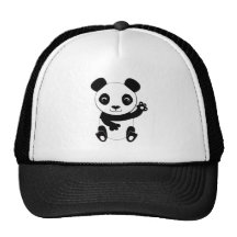 Waving Panda Hat