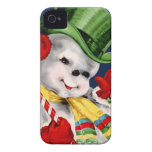 Waving Snowman iPhone 4 Case-Mate Case