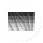 Waving straight pride flag stickers
