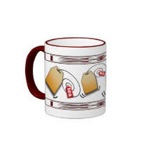 Waving Tea Bags Coffee Mugs