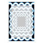 Wavy Frames Stationery Design