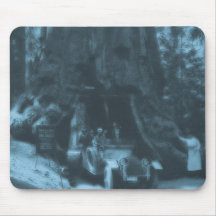 Wawona Tree Magic Lantern Maraposa Grove, CA Mouse Pad