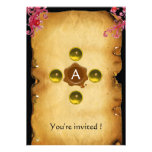 WAX SEAL  topaz Invitations