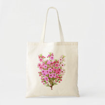 Waxflower Bouquet Tote Bag