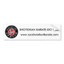 Way Of Life Shotokan Dark Logo Bumper Sticker