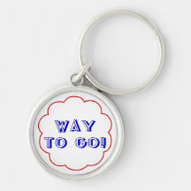 Way to go! key chain
