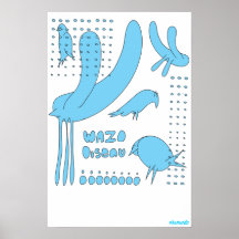 Wazo L'oiseau Posters